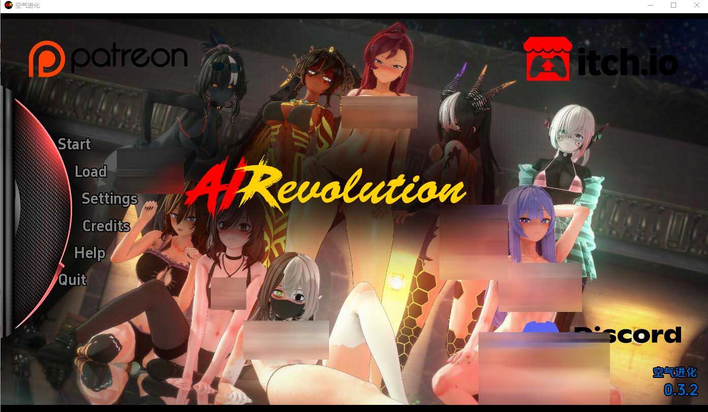 [SLG/汉化] 空气进化 人工智能革命 AI Revolution-0.3.2 PC+安卓汉化版 [网盘]
