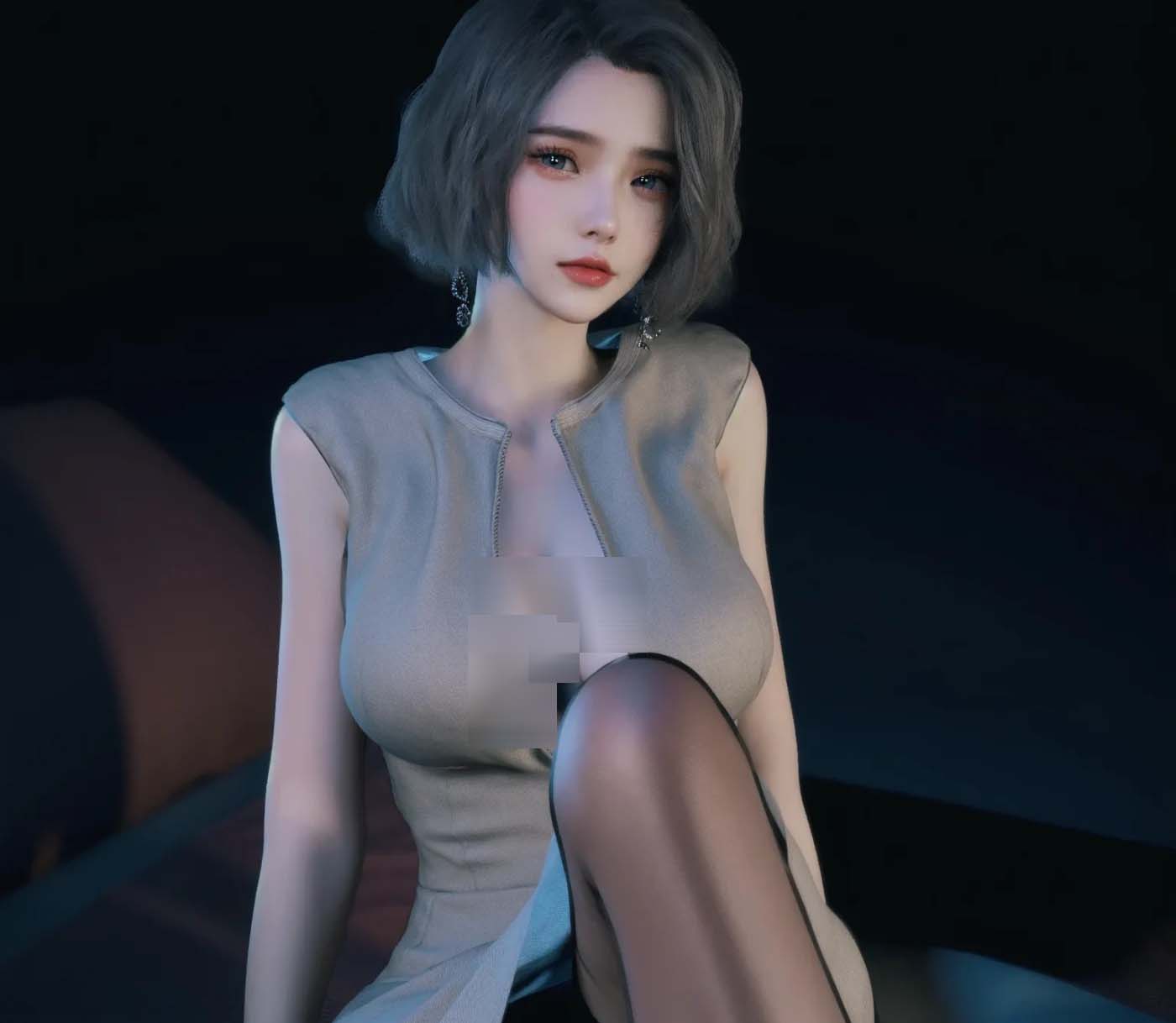 [3D] [Vchan] 我的合租女室友是不是太过放纵了-学妹家的小剧场1（无码版）