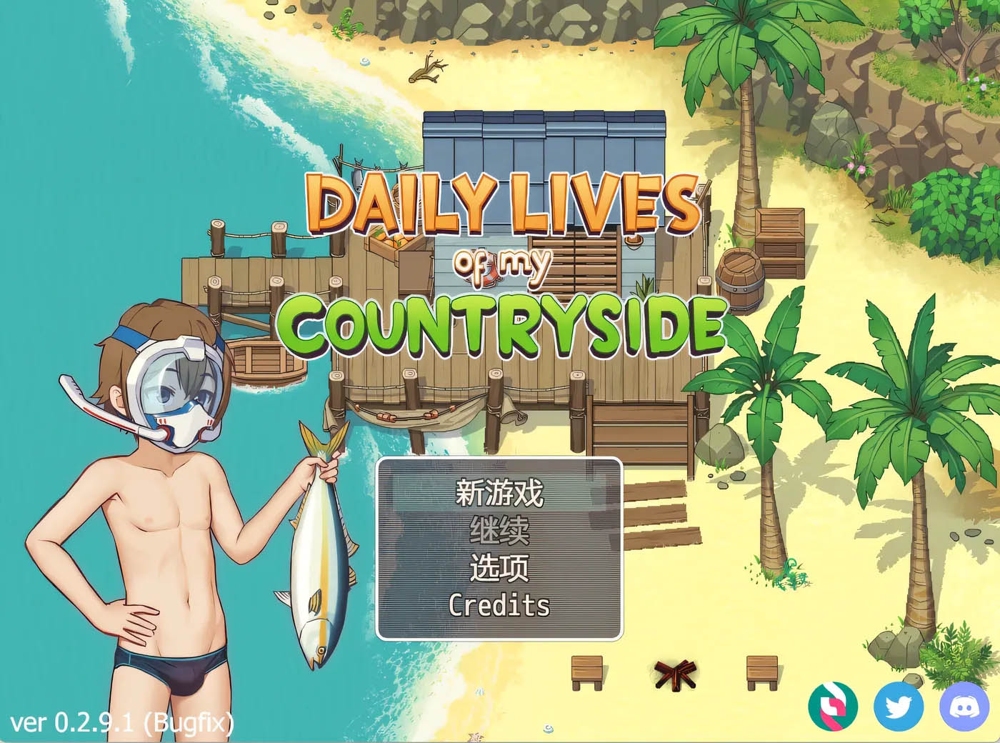 [PC游戏]  我的乡村生活Ver0.2.9.1 内置AI汉化版 [新作/1115.1M]