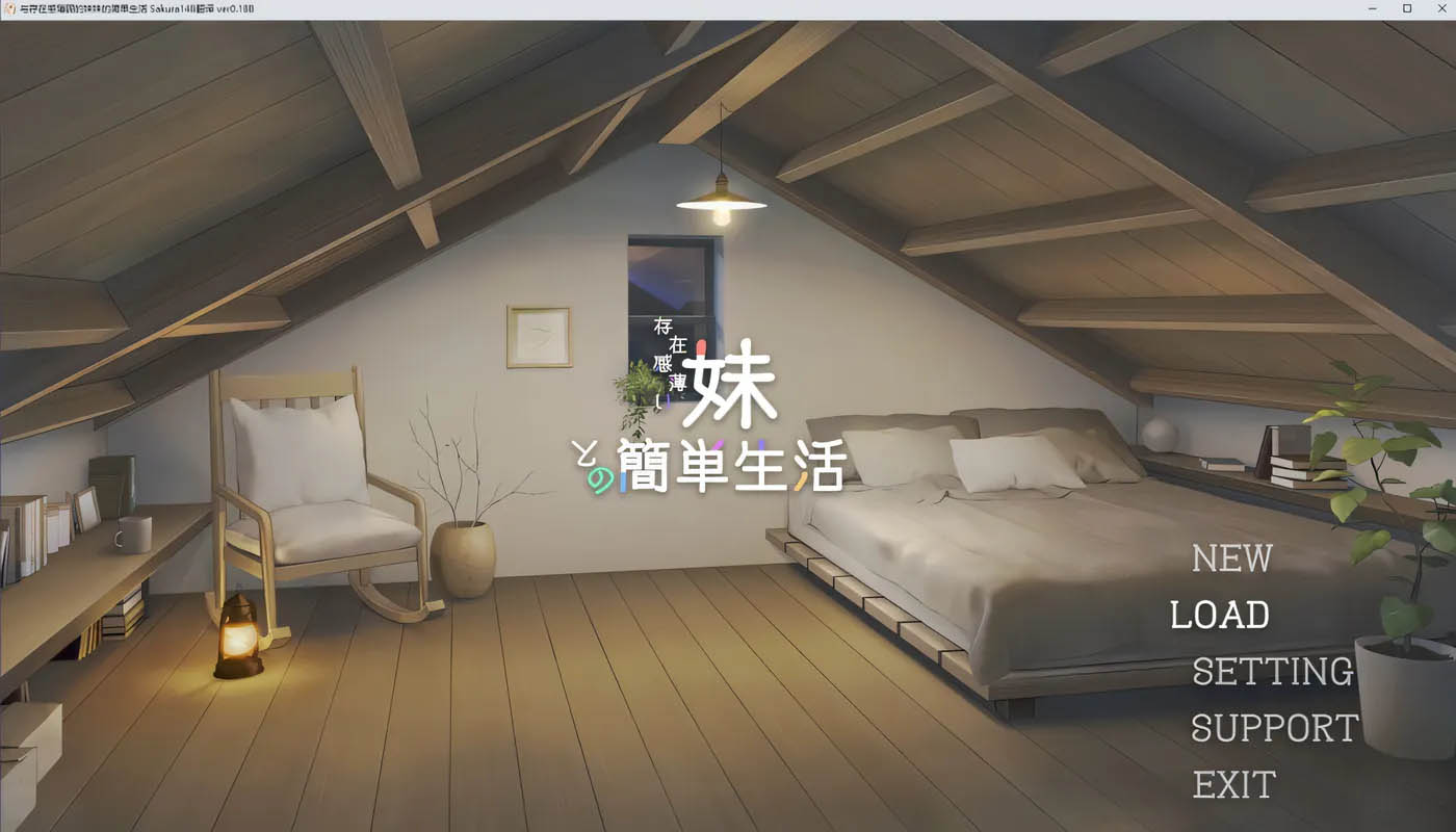 [PC遊戲] 和一個沒什麽存在感的妹妹過着輕松的生活 Ver0.6 雲翻漢化版 [更新/1.3G]