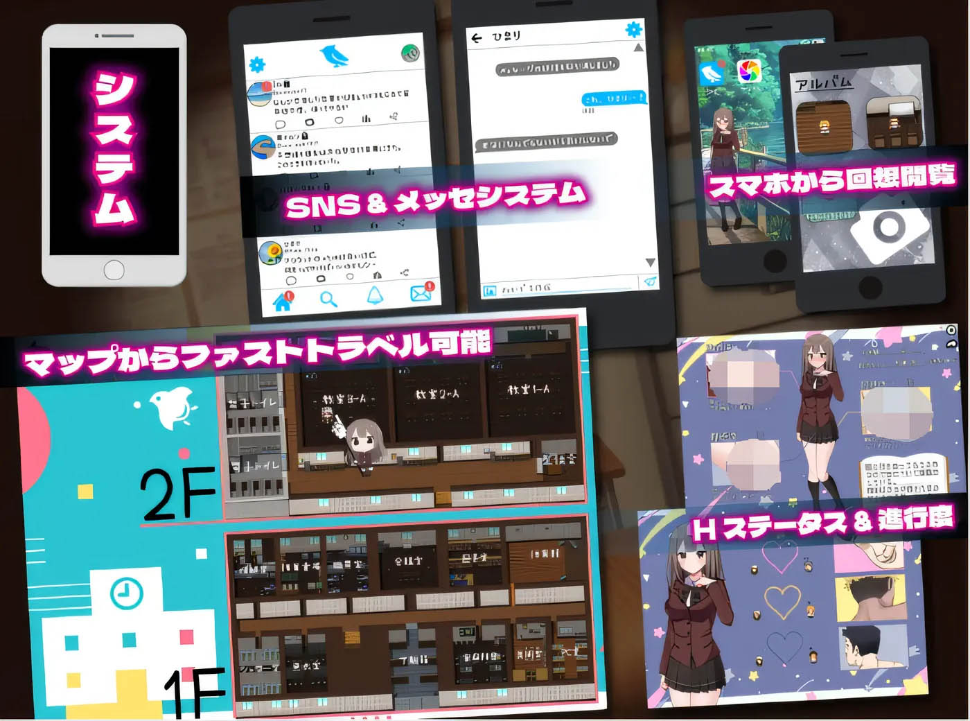 [PC遊戲] 夏日天空三角-NTR- 雲翻漢化版 [新作/830.7M]