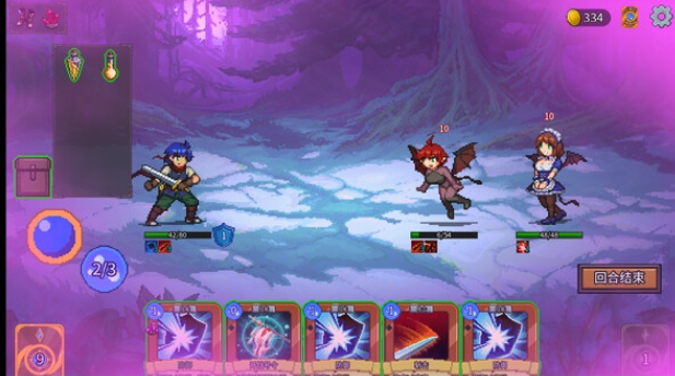 【肉鸽卡牌SLG官中步兵战斗H】 魅魔之森~我被魔物娘包围了【360M】