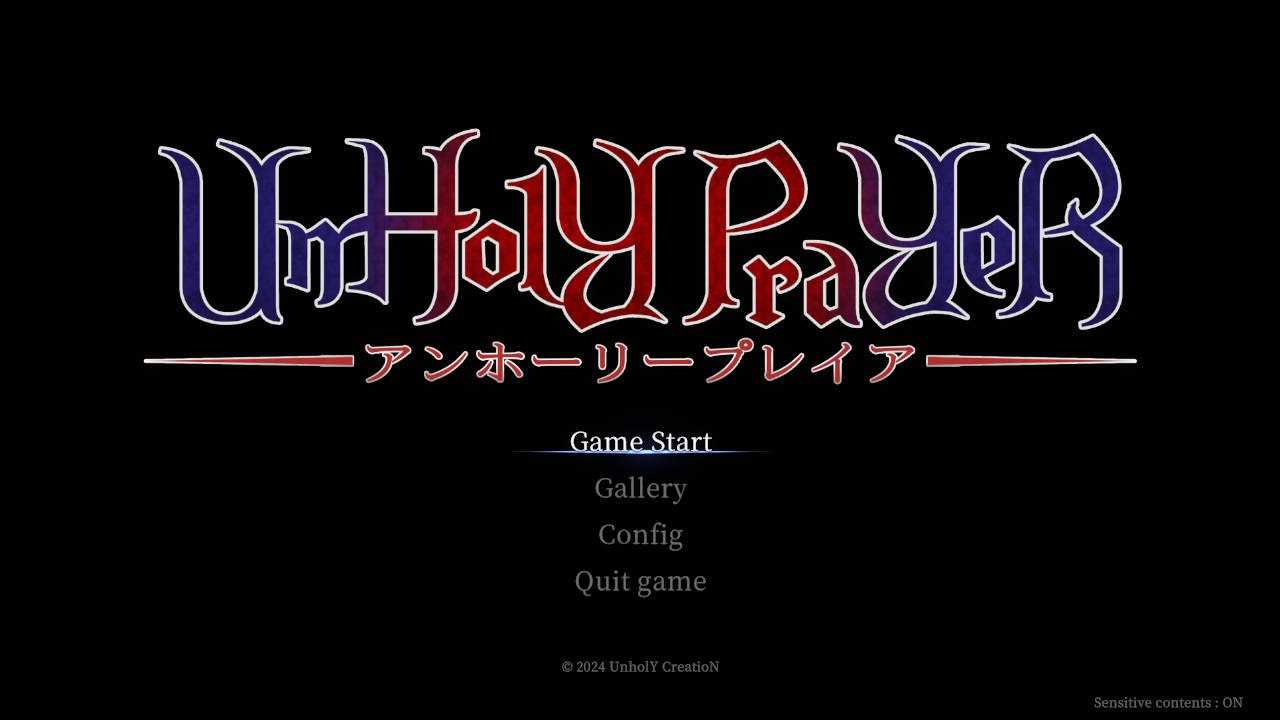 [ACT/官中/动态]邪神祷告/UnHolY PraYeR v25.03.26 官方中文版 [PC][424.4M]