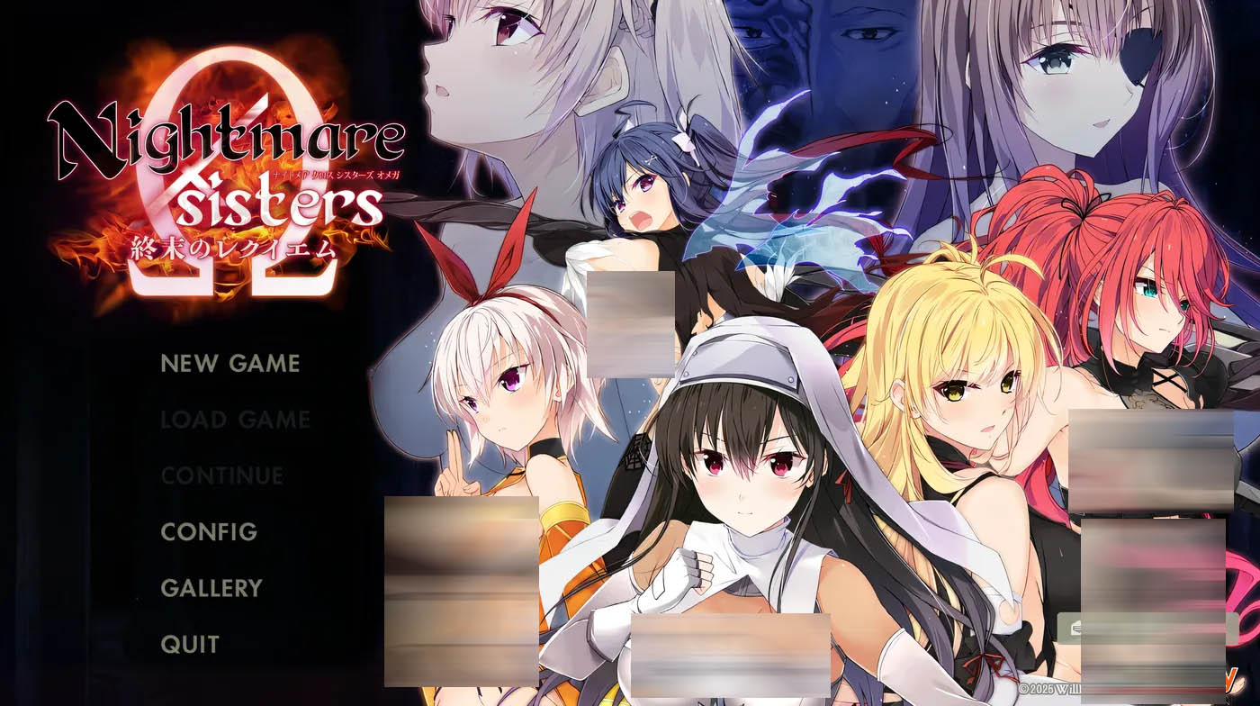 [PC遊戲] Nightmare×sisters Ω ～終末的安魂曲～AI漢化版+全CG存檔 [新作/3.8G]