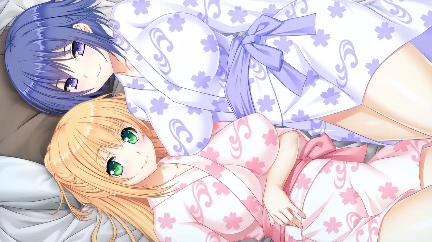  姐妹！你更喜欢哪个？～夹在温柔姐姐和高冷姐姐之间，我已经没辙啦！！～ AI汉化版[2G][中文]  