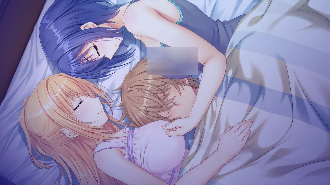  姐妹！你更喜欢哪个？～夹在温柔姐姐和高冷姐姐之间，我已经没辙啦！！～ AI汉化版[2G][中文]  