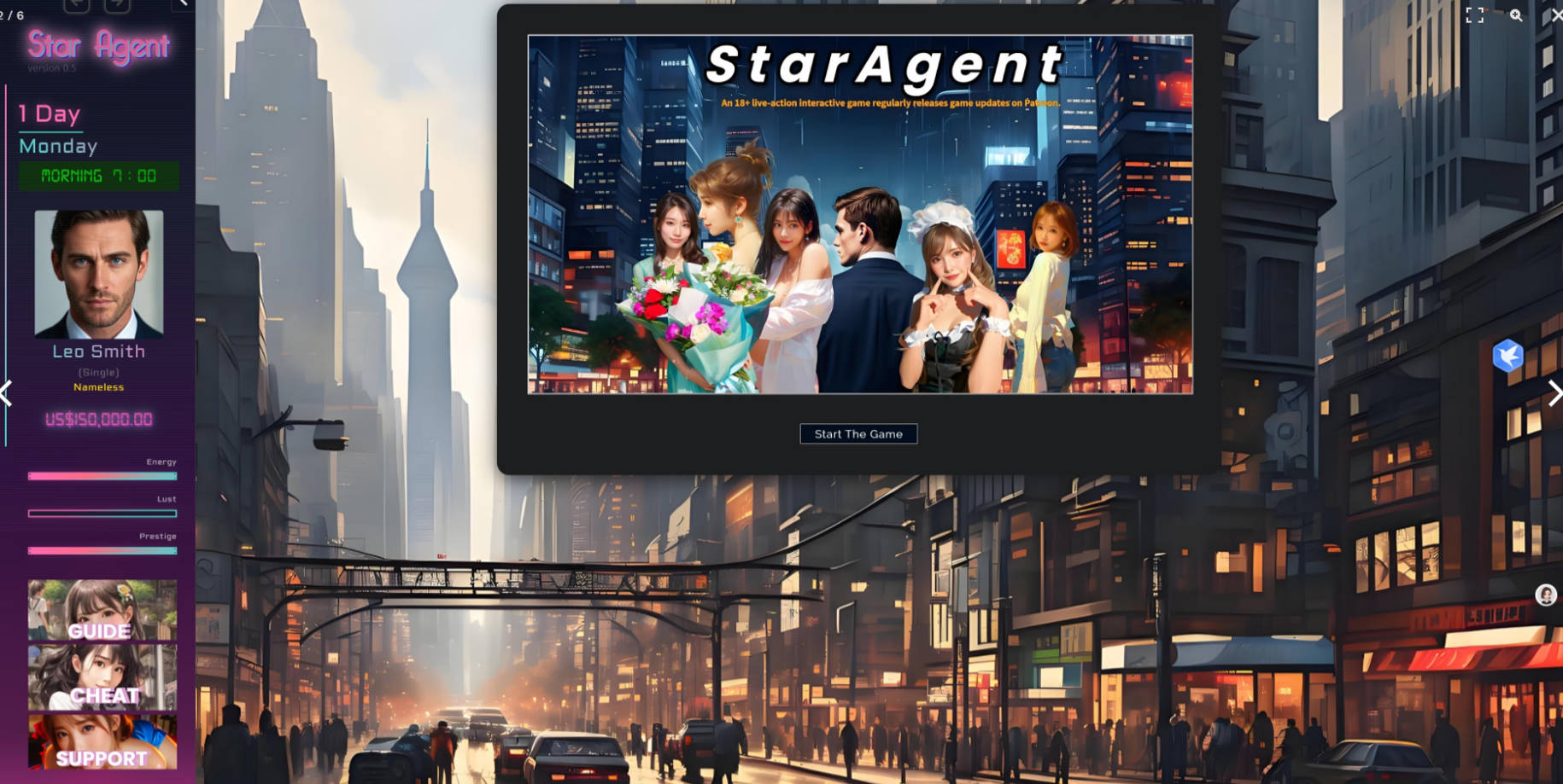 [欧美HTML/真人动态]明星代言人/Star Agent官中浏览器翻译[V1.40][PC/2.60G]