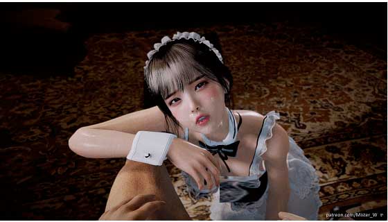 [3D/VAM]【Mr.W】Maid 4K120FPS 120帧超流畅重置版【1.24G/度盘】