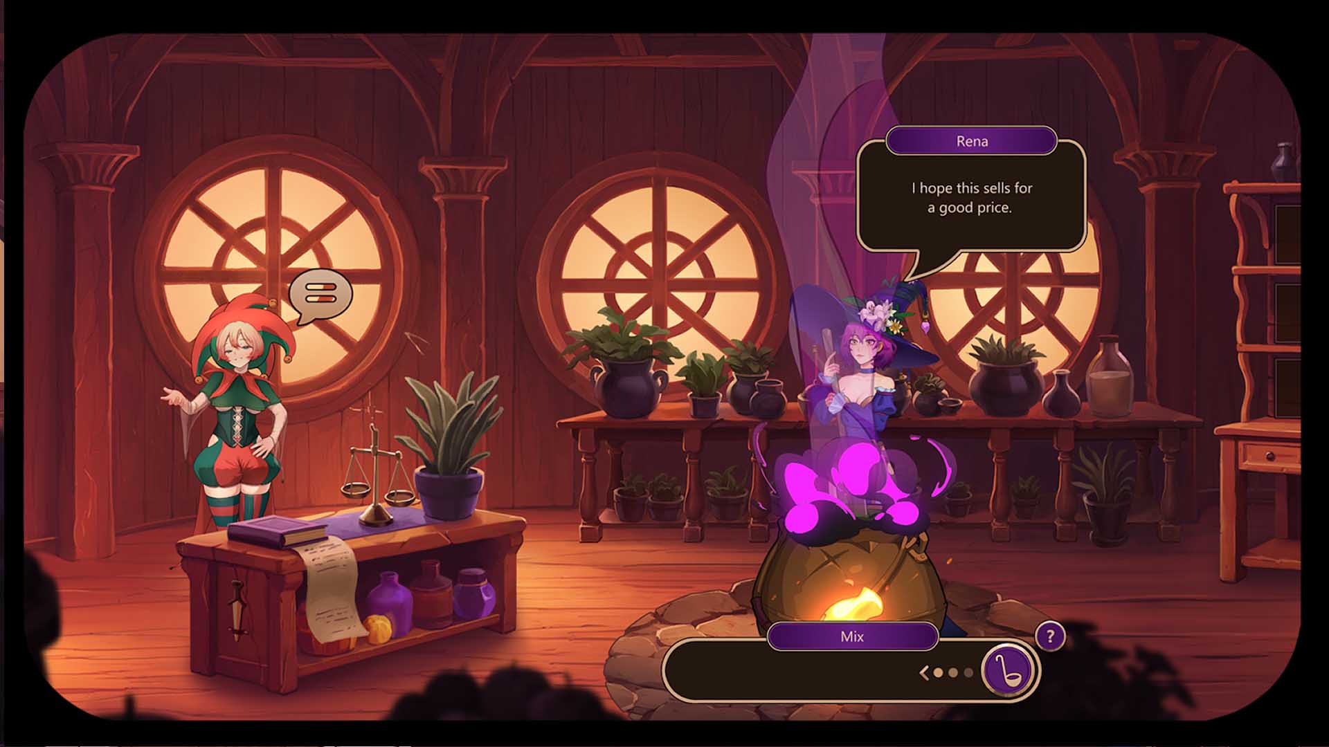 [2D动态SLG/扶她/触手]魔女秘药 欲望炼金术 STEAM官中[Ver0.1.05][1.6G]