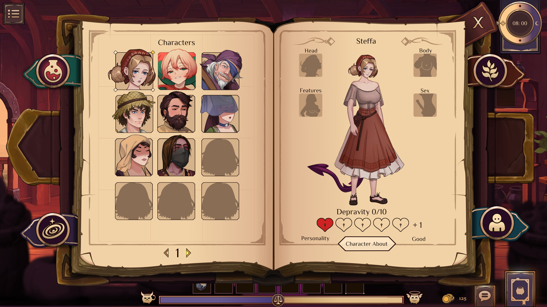 [2D动态SLG/扶她/触手]魔女秘药 欲望炼金术 STEAM官中[Ver0.1.05][1.6G]