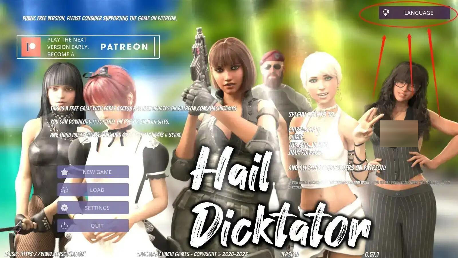 冰雹独裁者 0.80.1 官中版 Hail Dicktator [5.38G][SLG/汉化/安卓] 