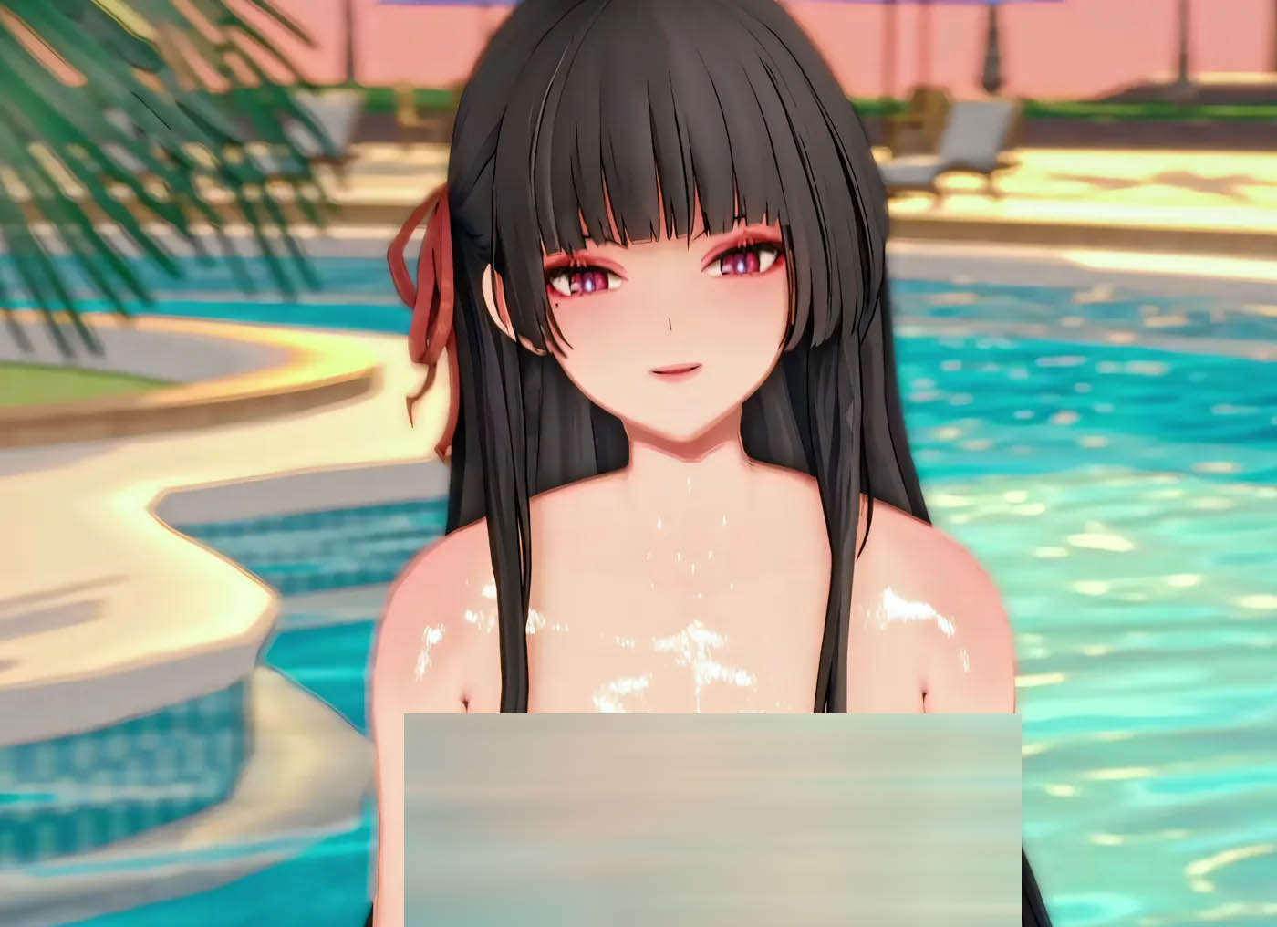 MingJa 大佬12月新作合集：与千咲的泳池一日 4K无修版 [新作/7.7G][同人动画] 